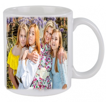 Tasse Königin Maxima mit Töchtern